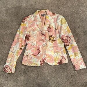Ann Taylor Linen Blazer